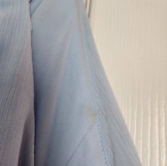 Womens David's Bridal Light Blue Dress~Size 2 - Picture 9 of 16